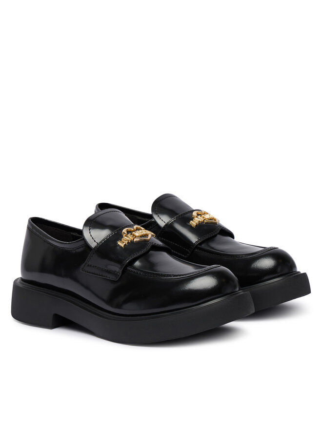LOVE MOSCHINO Slipper LOVE MOSCHINO JA10404G0NJD0000 Schwarz