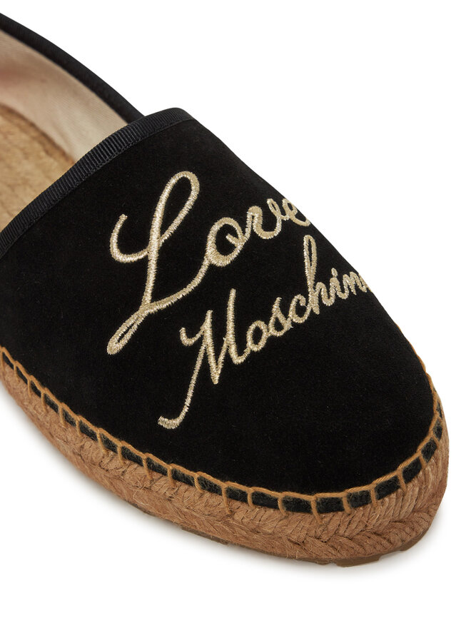 LOVE MOSCHINO Espadrile LOVE MOSCHINO JA10272G0MIG0000 Crna