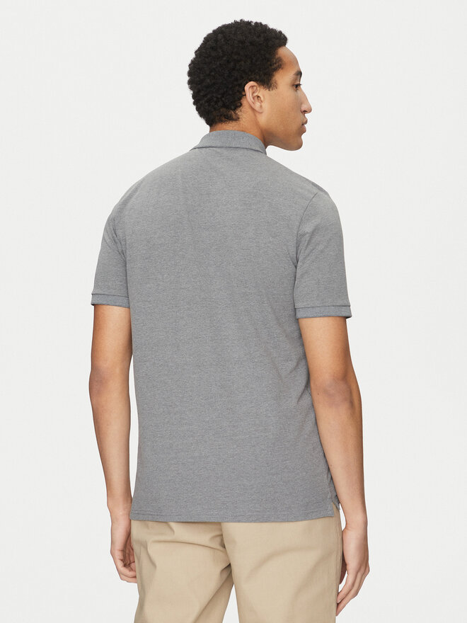 Selected Homme Selected Homme Poloshirt 16095851 Grau Slim Fit