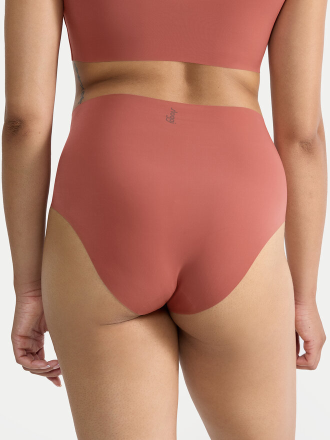 Sloggi Sloggi Klassischer Damenslip mit hoher Taille Zero Feel 10217759 Orange