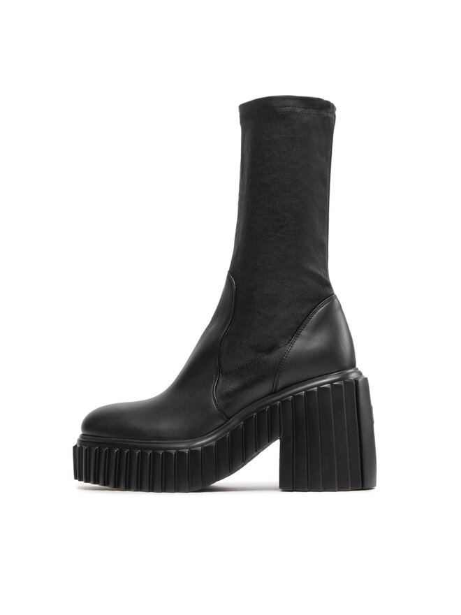 AGL Botas altas AGL Tiggy Stretch 12038/22 Negro
