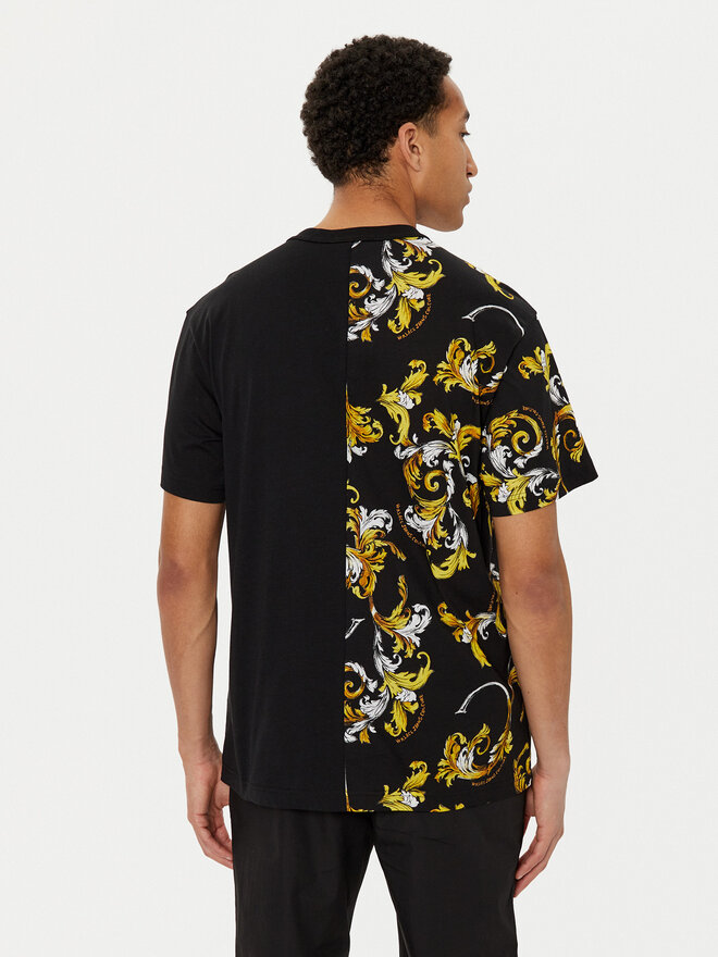 Versace Jeans Couture Versace Jeans Couture T-Shirt 78GAH609 Schwarz Regular Fit
