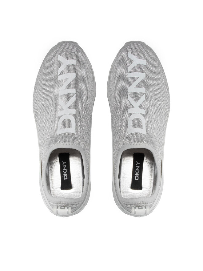 DKNY Снікерcи DKNY Jay-Slip On Sneake K1254231 Срібний