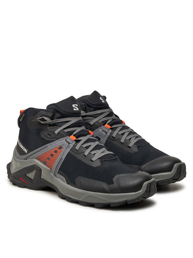 Salomon Trekingová obuv Salomon X Raise Mid Gore-Tex L47458000 Černá