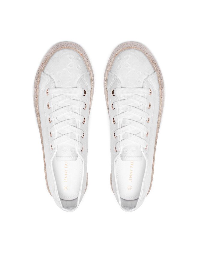Jenny Fairy Espadrilės Jenny Fairy WSK1576-05 Balta