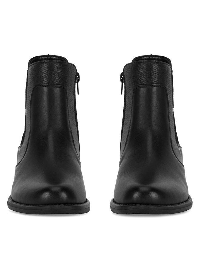Remonte Botine Remonte D0F70-01 Negru