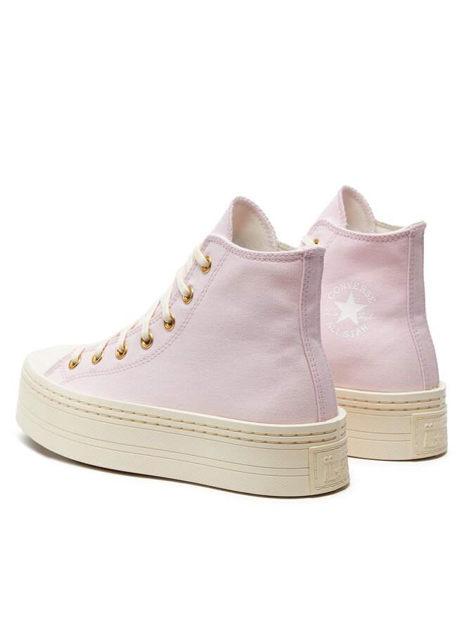 Converse Plátěnky Converse Chuck Taylor All Star Modern Lift Platform Crafted Stitching A07578C Růžová