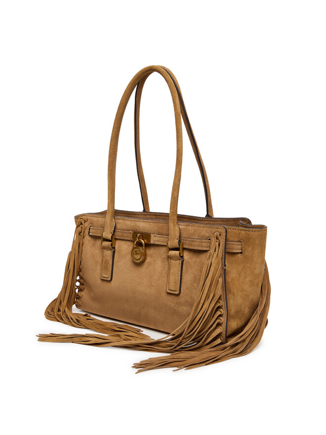 MICHAEL Michael Kors Ročna torba MICHAEL Michael Kors Hamilton Moderne 30F5ANXT0S Rjava