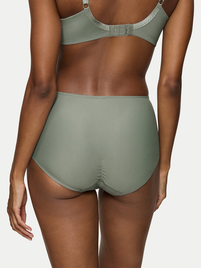 Triumph Triumph Klasične spodnje hlačke z visokim pasom True Shape Sensation 10218231 Zelena