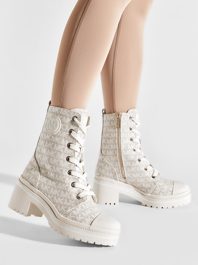 MICHAEL Michael Kors Schnürschuhe MICHAEL Michael Kors Corey Bootie 40S1COME6Y Beige