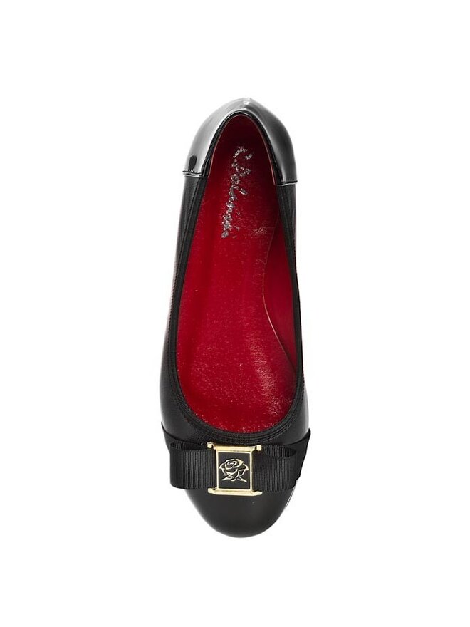 R.Polański Halbschuhe R.Polański 625 Schwarz