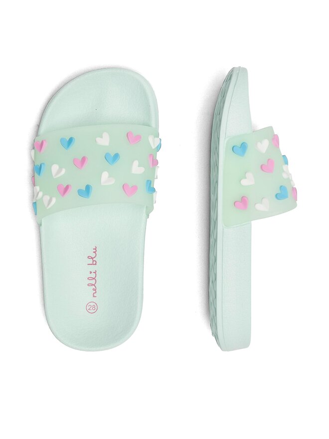 Nelli Blu Șlapi Nelli Blu SS23-69536 EO Verde