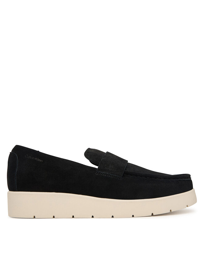 Calvin Klein Halbschuhe Calvin Klein Hybrid City Lug Band Loafer Su HM0HM02257 Schwarz