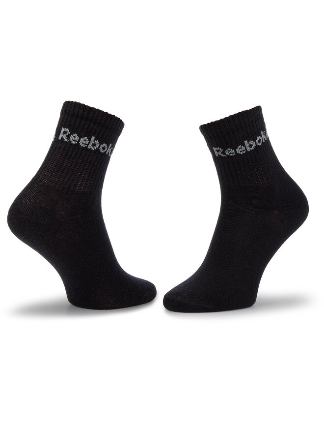 Reebok Довгі шкарпетки Reebok Act Core Crew Sock 3p DU2993 Білий