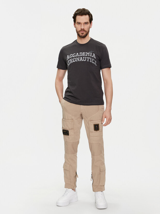 Aeronautica Militare Aeronautica Militare T-Shirt 241TS2203J629 Μαύρο Regular Fit