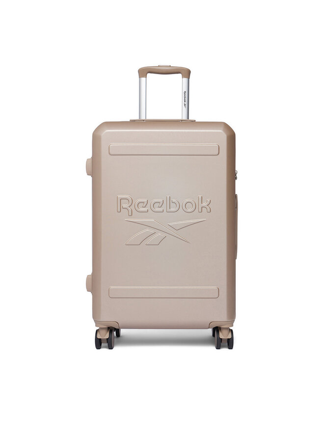Reebok Walizka średnia Reebok RBK-WAL-023-CCC-M Beżowy
