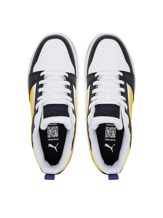 Puma Снікерcи Puma Rebound V6 Lo Jr 393833 23 Білий