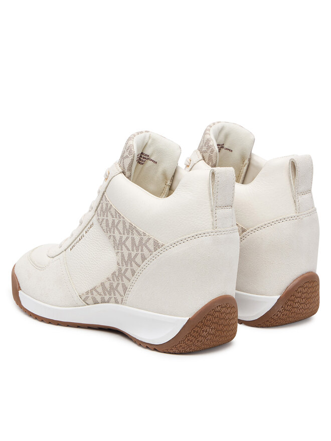 MICHAEL Michael Kors Sneakers MICHAEL Michael Kors Nikko S2 Wedge Trainer 43F6NKFS4S Creme