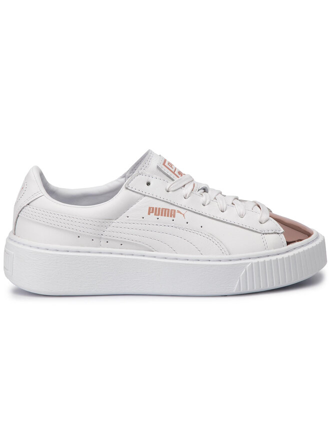 Puma Sneakers Puma Basket Platform Metallic 366169 03 Weiß