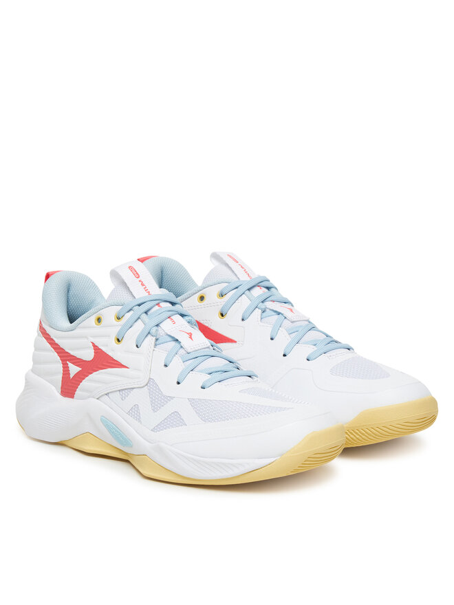 Mizuno Batai uždaroms aikštelėms Mizuno Wave Momentum Pro V1GC2540 Oranžinė