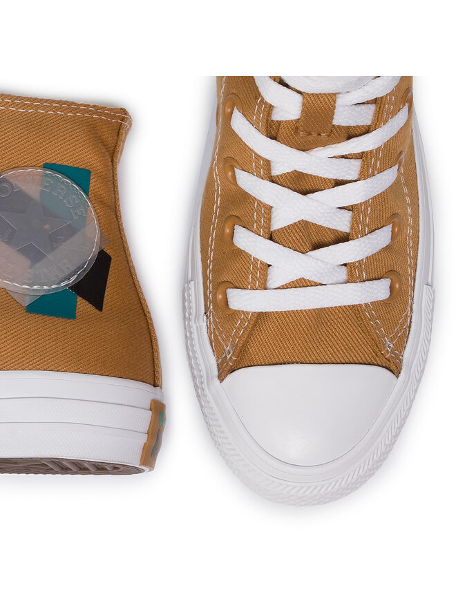 Converse Кеди Converse Cats Hi 165093C Коричневий