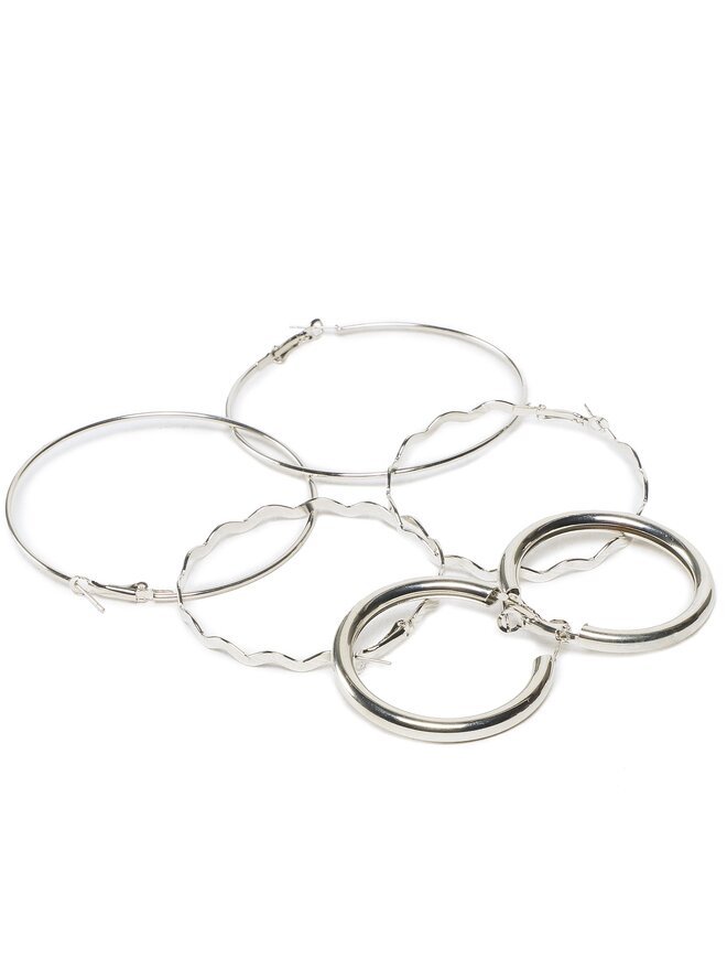 Jenny Fairy Set de 3 pendientes Jenny Fairy 4W9-001-SS23 Plata