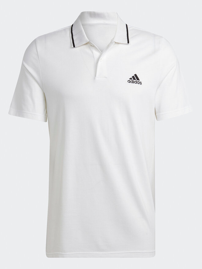 adidas adidas Поло Essentials Piqué Small Logo Polo Shirt IC9315 Білий Regular Fit