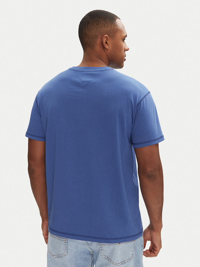 Tommy Jeans Tommy Jeans Póló Tonal Crest DM0DM20805 Kék Relaxed Fit