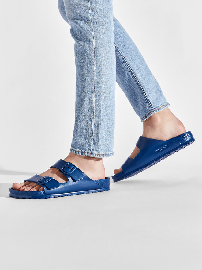 Pantoletten Birkenstock Arizona Eva 1019051 Dunkelblau eschuhe