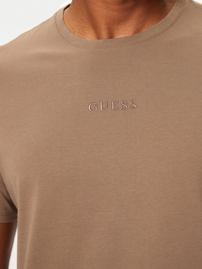 Guess Guess Majica M4GP39 K7HD0 Rjava Regular Fit
