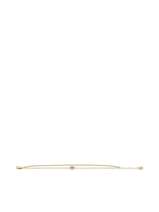 Fossil Pulsera Fossil Sutton Evil Eye JF04794710 Oro