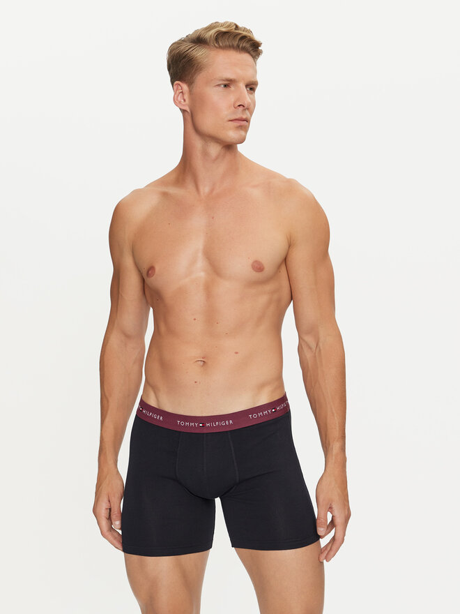 Tommy Hilfiger Tommy Hilfiger 3 darab boxer UM0UM02765 Fekete