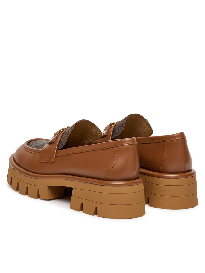 MICHAEL Michael Kors Loafersy MICHAEL Michael Kors Mandy 40T5MAFP2L Brązowy