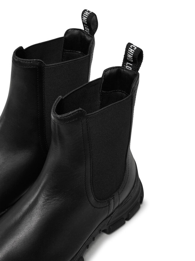 LOVE MOSCHINO Боти тип челси LOVE MOSCHINO JA15504G0LIA0000 Черен