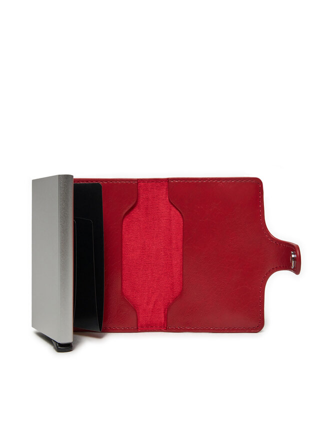 Semi Line Etui pentru carduri Semi Line P8296-4 Roșu