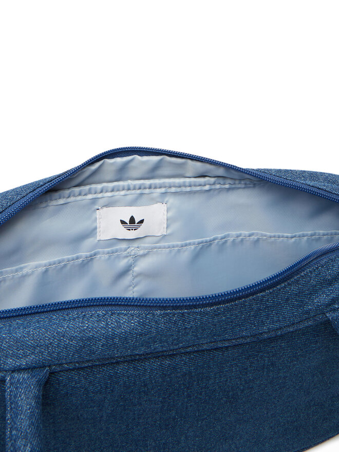 adidas Сумка adidas Adicolor Elongated Airliner Denim Bag KD7875 Голубий