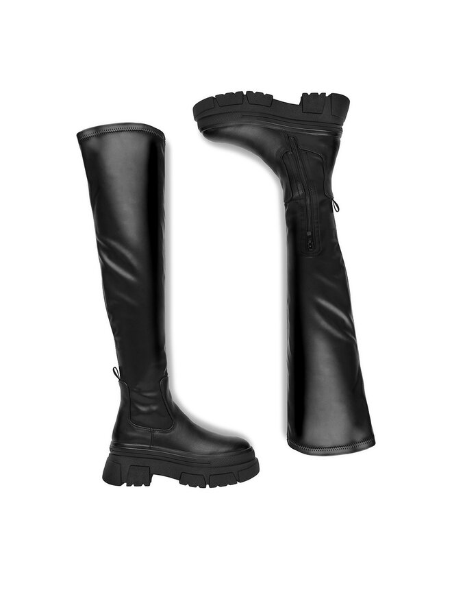 DeeZee Μπότες πάνω από το γόνατο DeeZee 60165-3 Μαύρο