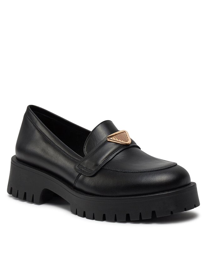 R.Polański Loafersy R.Polański 1679 Czarny