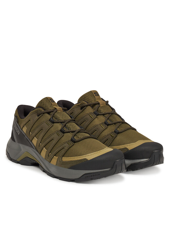 Salomon Trekingová obuv Salomon X-Adventure Recon Gore Tex L47813200 Zelená