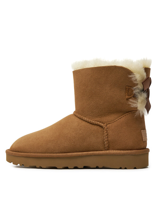 Ugg Stivali da neve Ugg W Mini Bailey Bow II 1016501 Marrone