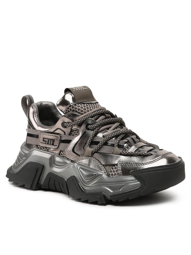 Laisvalaikio batai Steve Madden Kingdom Sneaker SM11002519 SM11002519 733 Sidabrin eavalyne.lt
