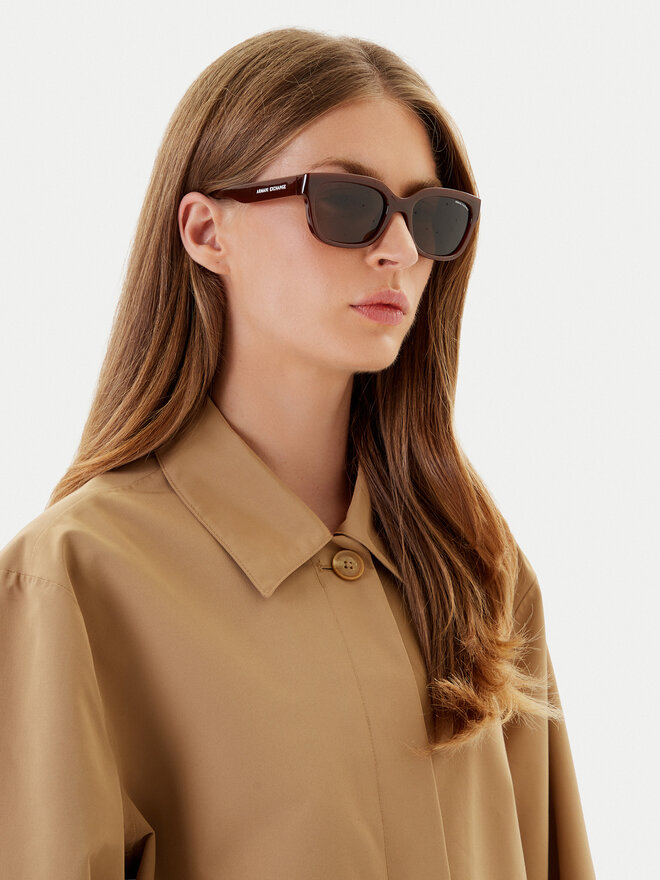 Armani Exchange Sončna očala Armani Exchange 0AX4155SU 837373 Rjava