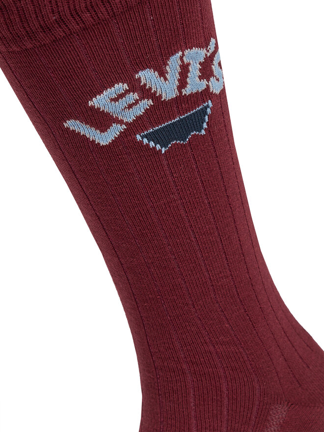 Levi's® Sada 2 párů pánských vysokých ponožek Levi's® 37157-1148 Barevná