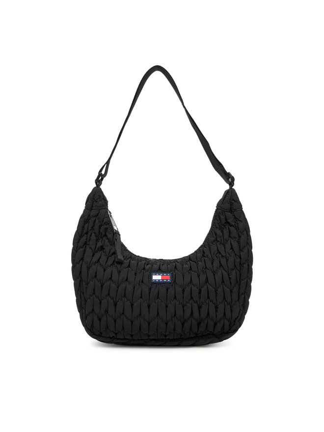 Tommy Jeans Ročna torba Tommy Jeans Tjw Urban Quilted AW0AW17546 Črna