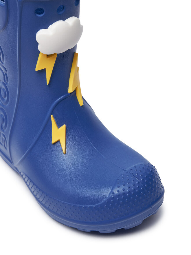 Crocs Гумени ботуши Crocs Handle It Lightning Bolt Rain Boot Kids 210027 Син
