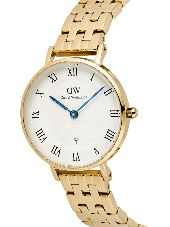 Daniel Wellington Sat Daniel Wellington Petite Roman Numerals DW00100857 Zlatna
