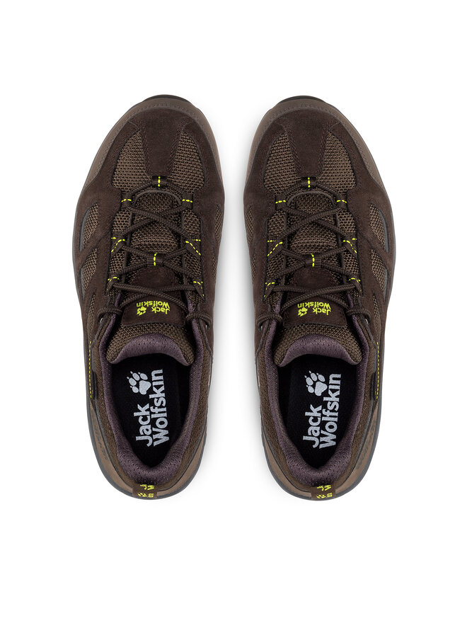Jack Wolfskin Trekkingi Jack Wolfskin Vojo 3 Texapore Low M 4042441 Brązowy