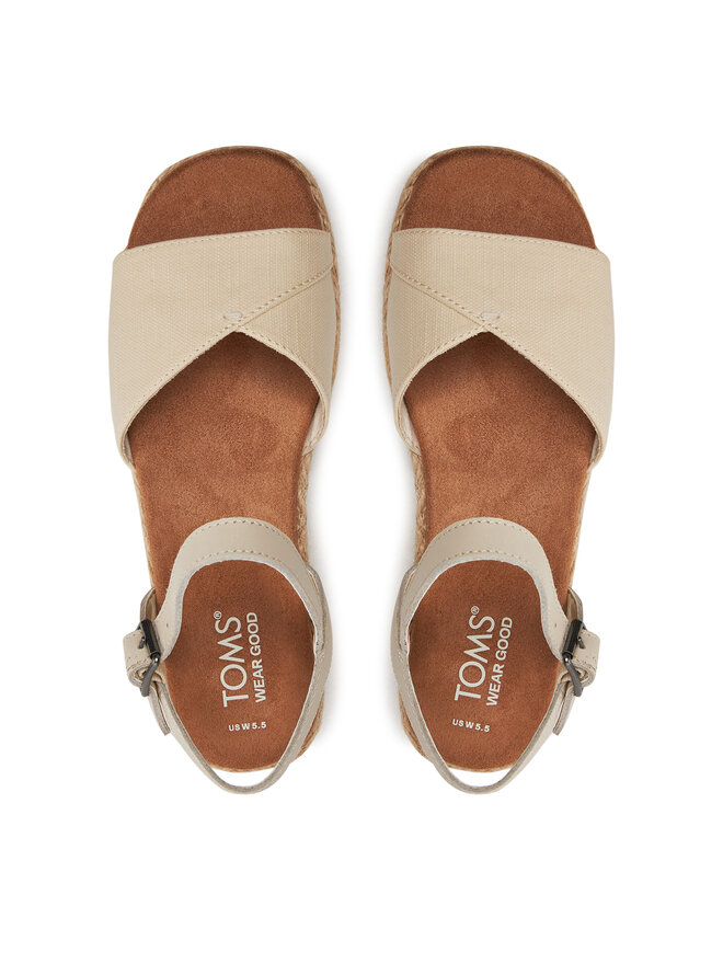 Toms Espadrilles Toms Abby 10020768 Écru