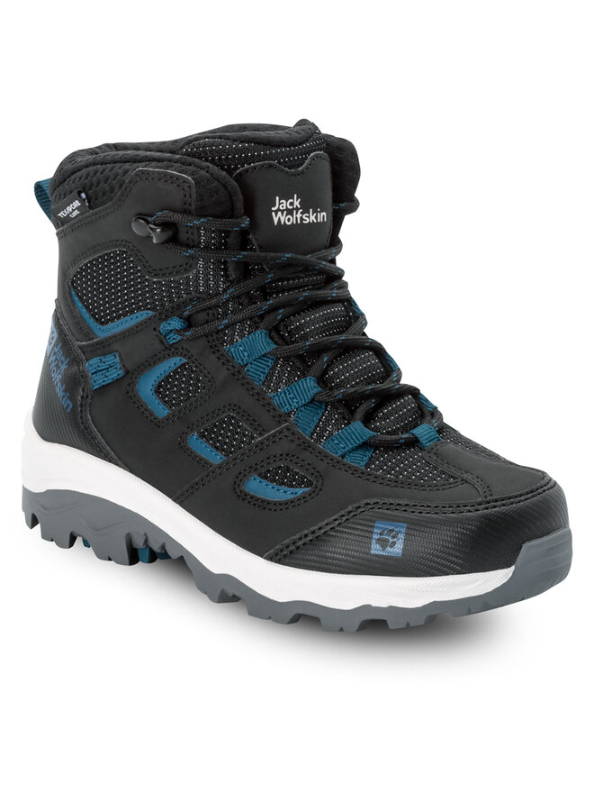 Jack Wolfskin Trekkingi Jack Wolfskin Vojo Texapore Mid K 4042181 Czarny