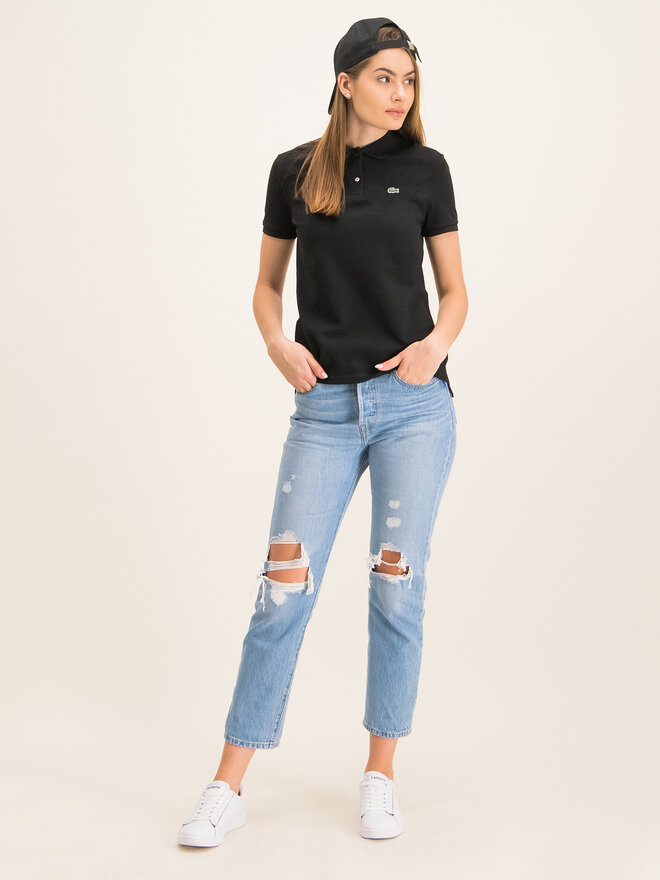 Lacoste Lacoste Poloshirt PF7839 Schwarz Classic Fit